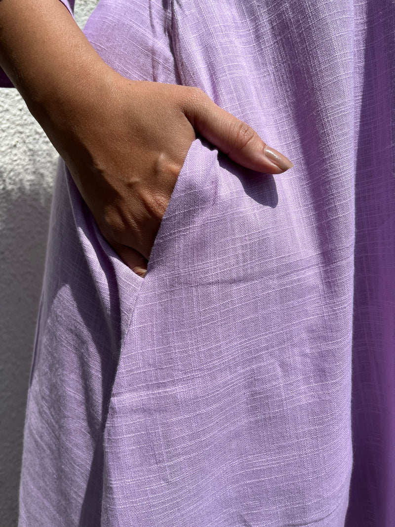 Rubab lilac Kurta and Pant set