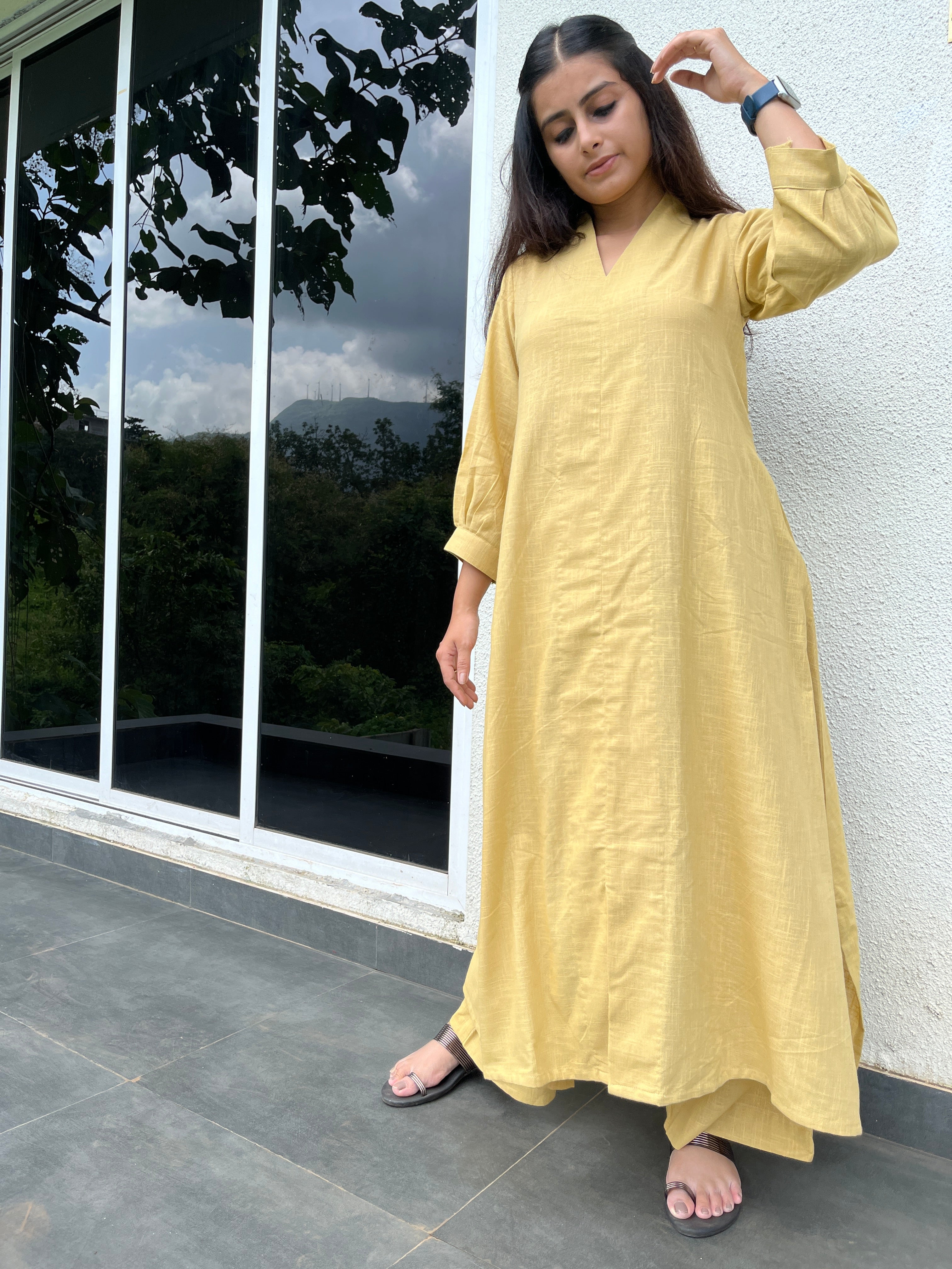 Rubab daffodil Kurta and Pant set