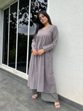 Grey Gher Kurta
