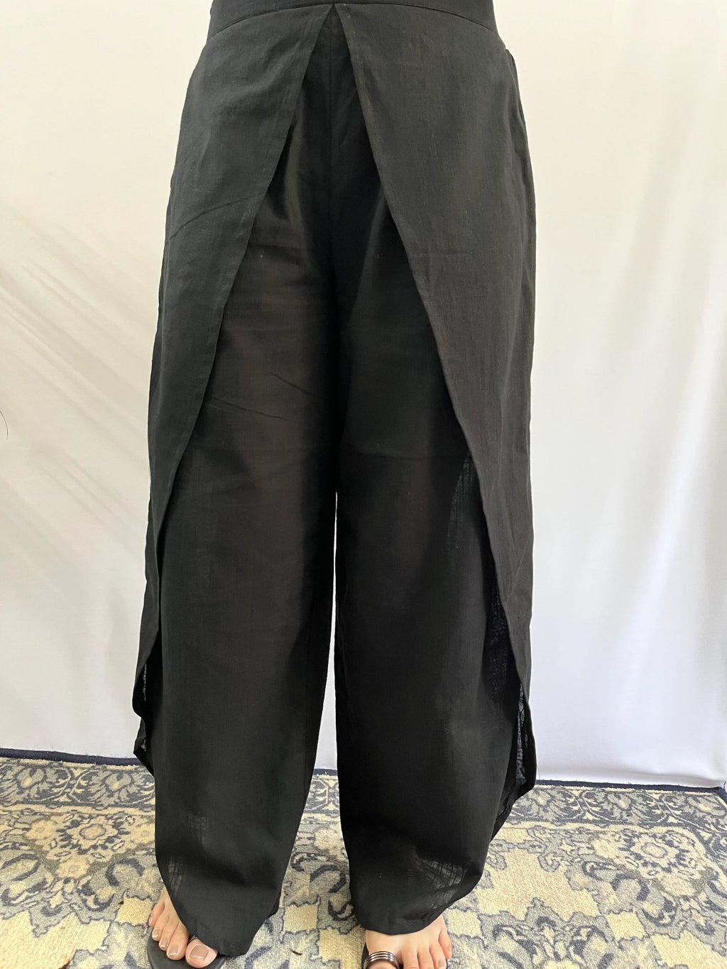 Black Dhoti Pants