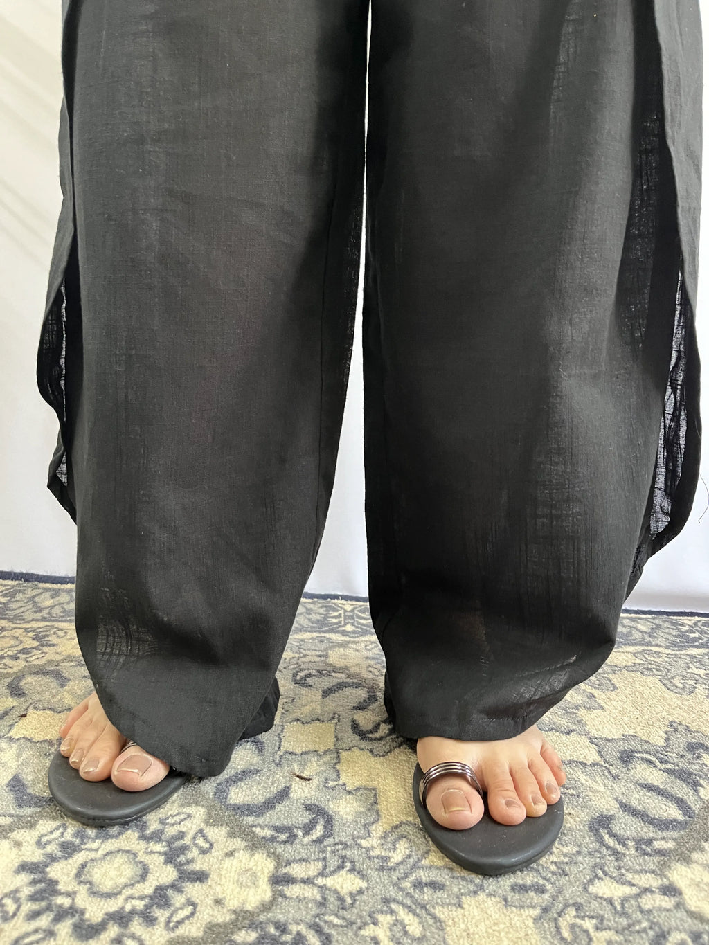 Black Dhoti Pants