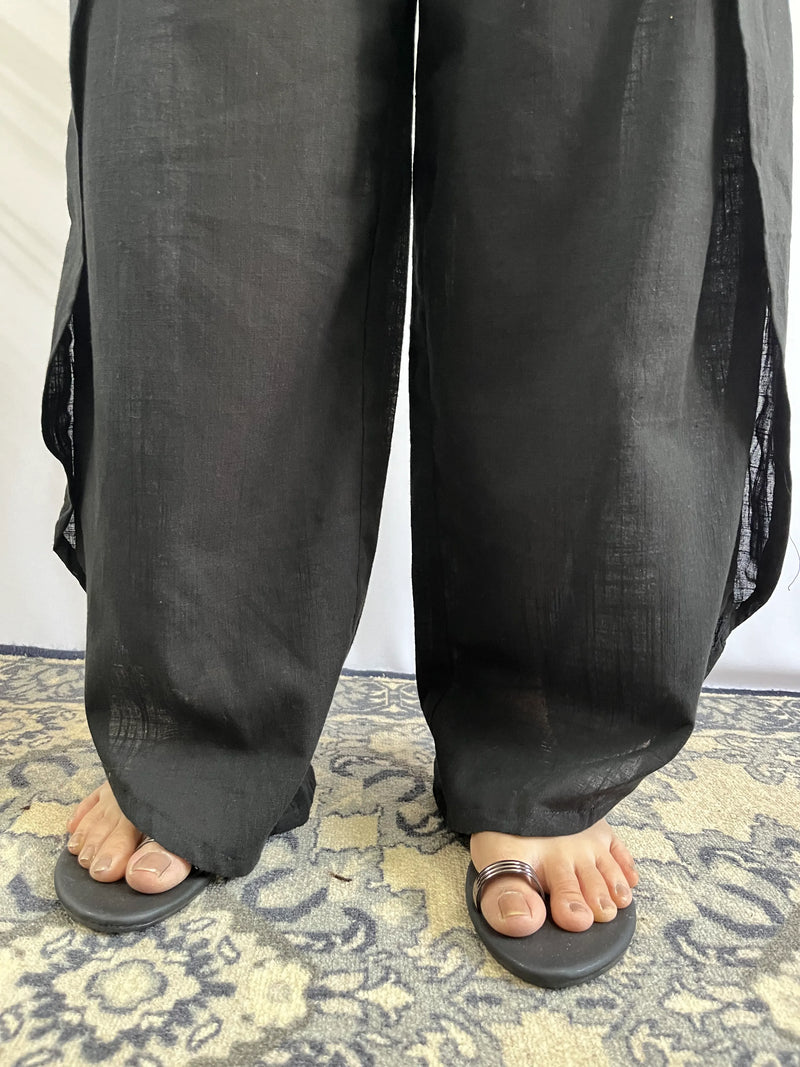 Black Dhoti Pants