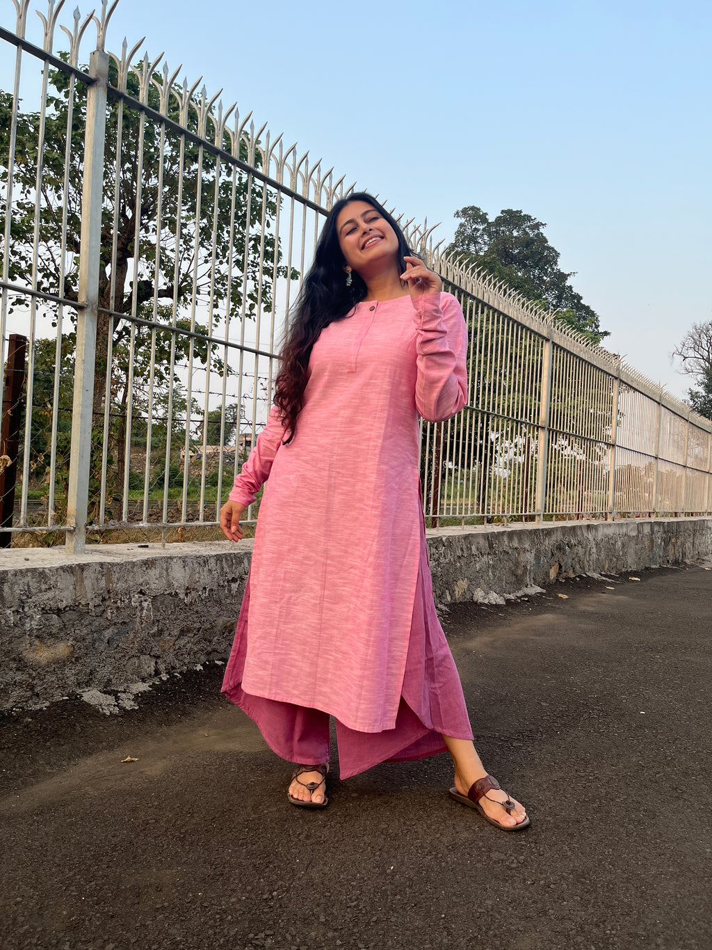 Anah Kurta with Dhoti Pants