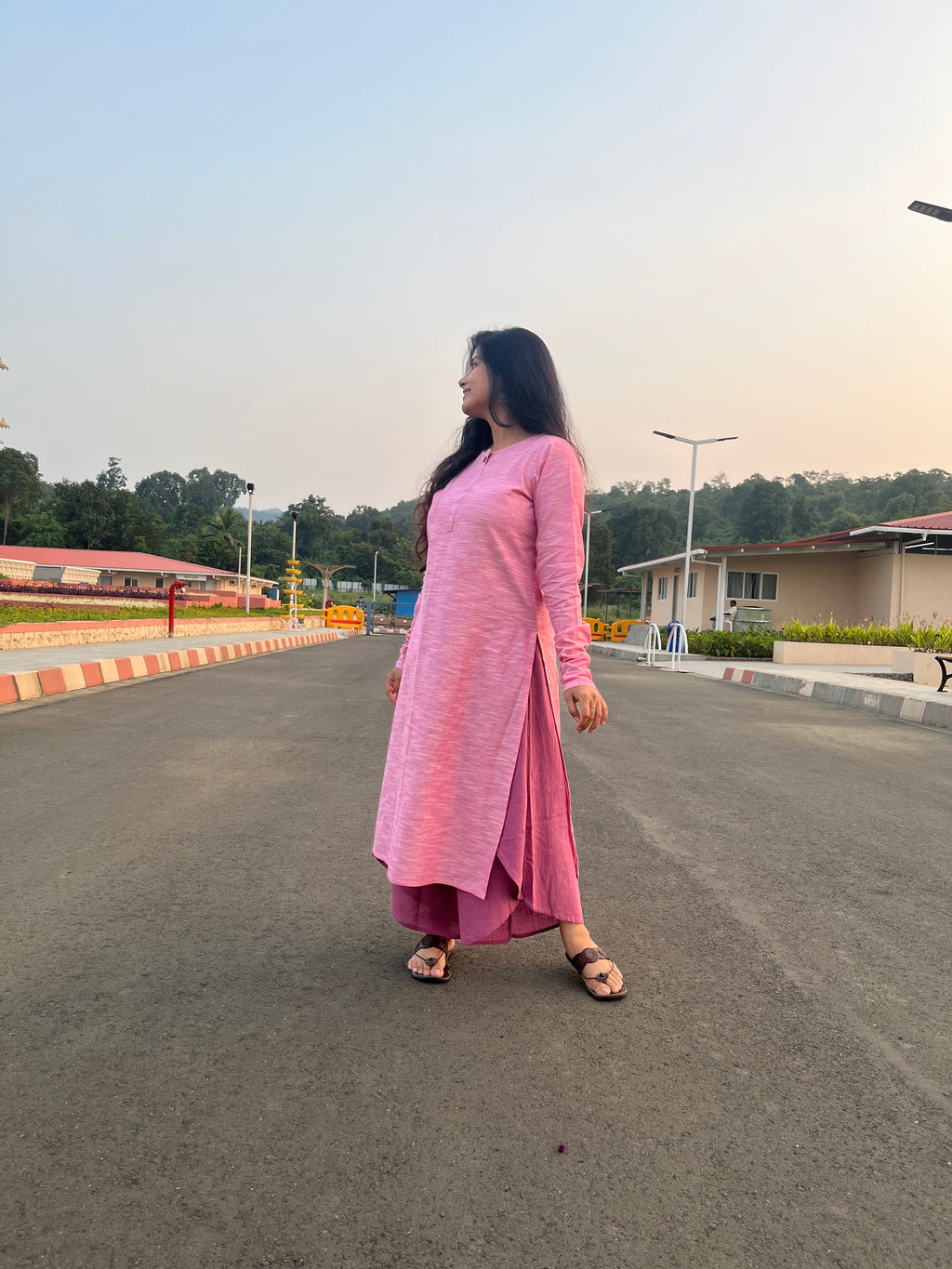 Anah Kurta with Dhoti Pants