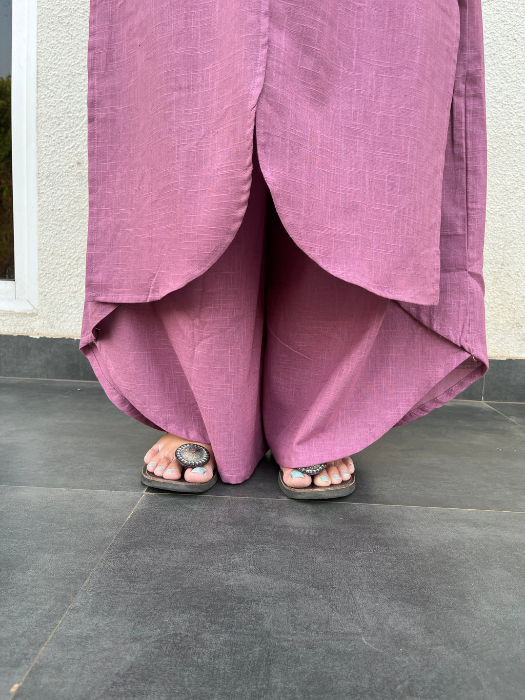 Swaraa Suit set in Mauve