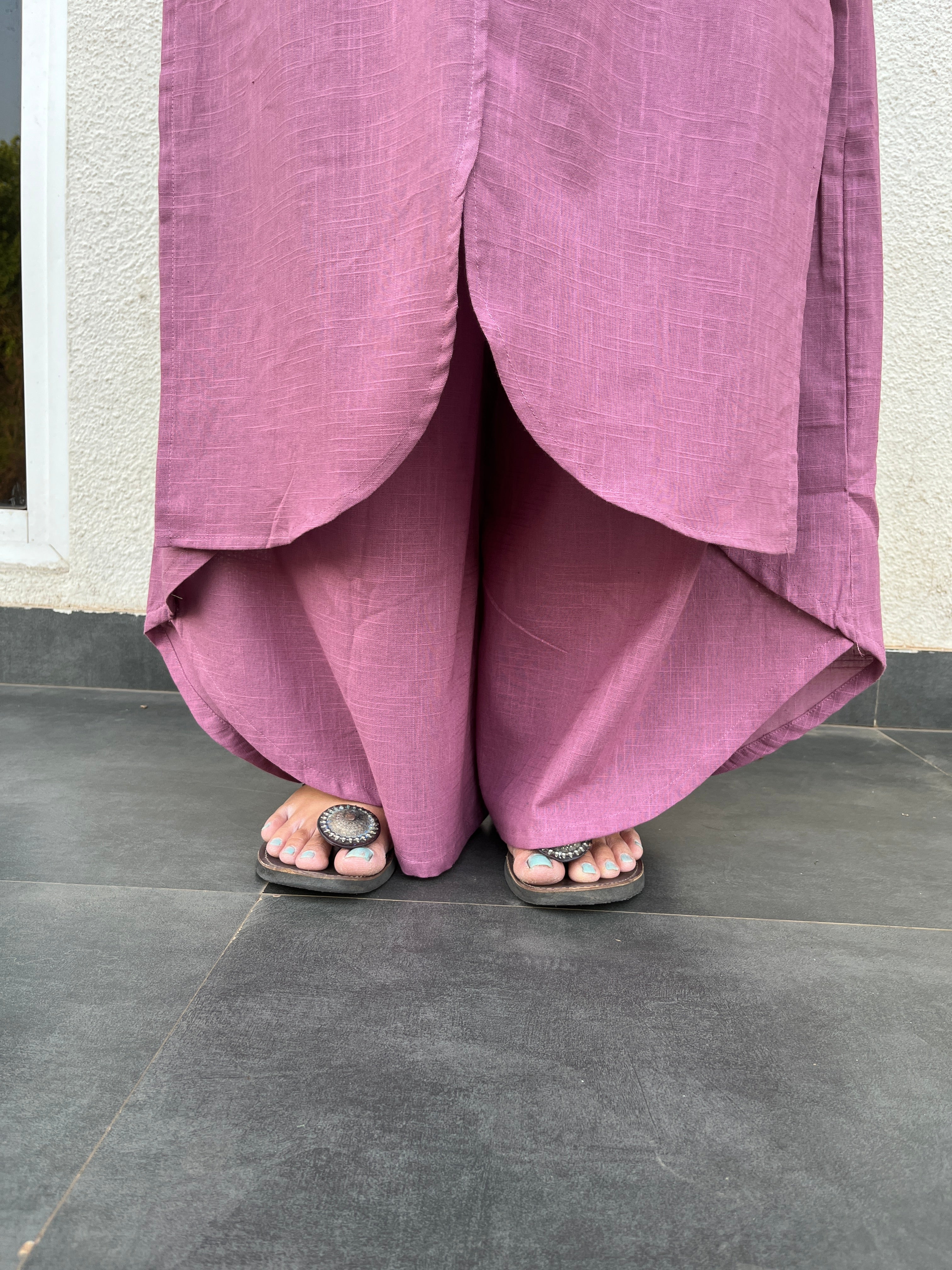 Swaraa Suit set in Mauve