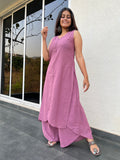 Swaraa suit set in Mauve