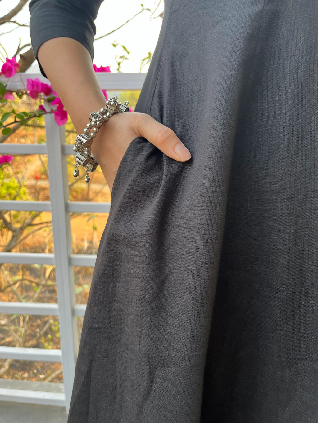 Black Kali Kurta
