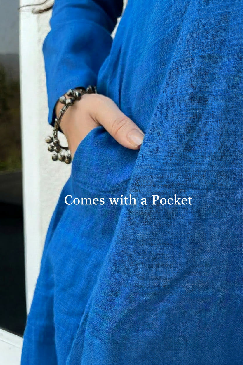 Blue Gher Kurta