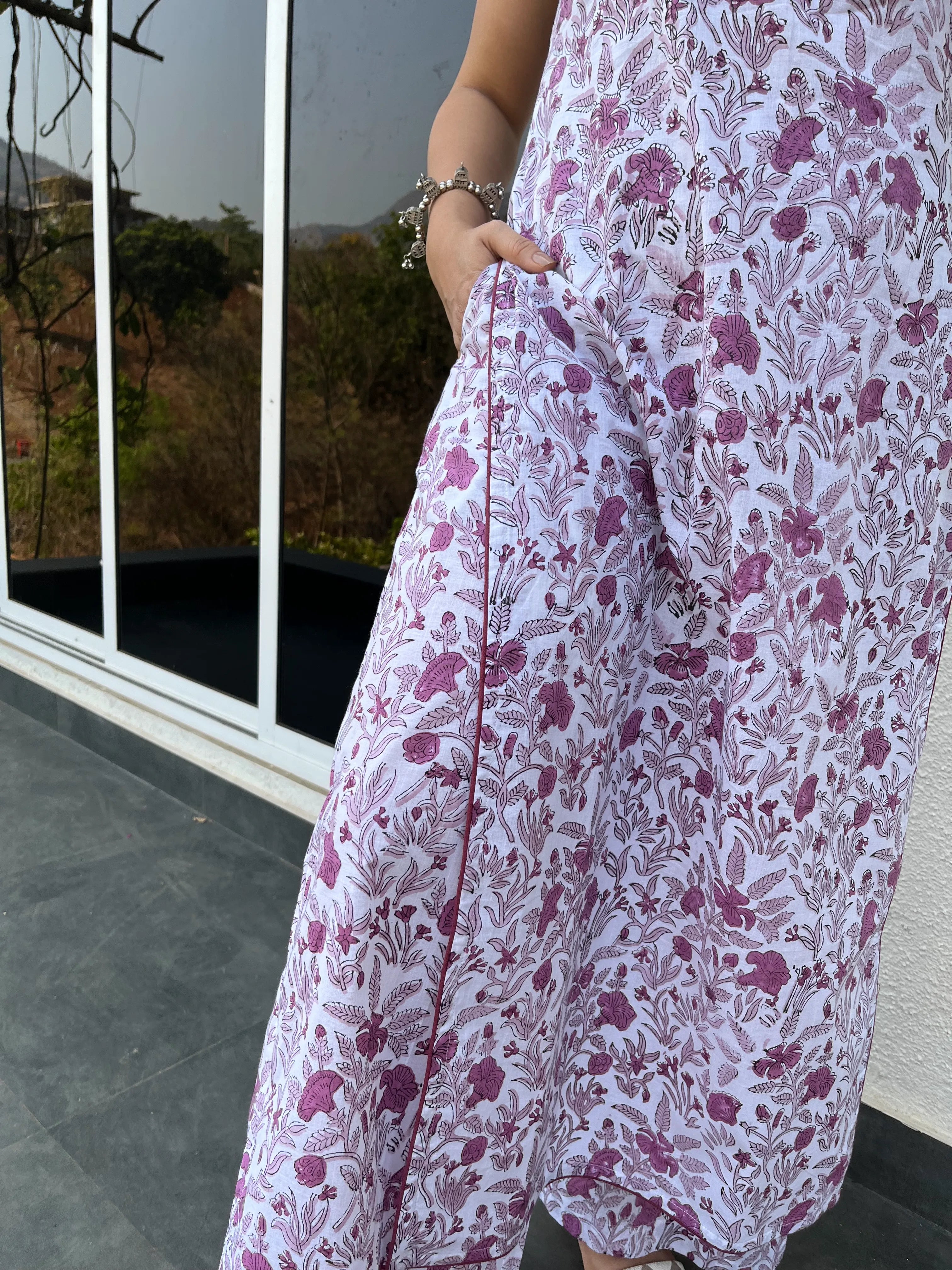 Floral suit set