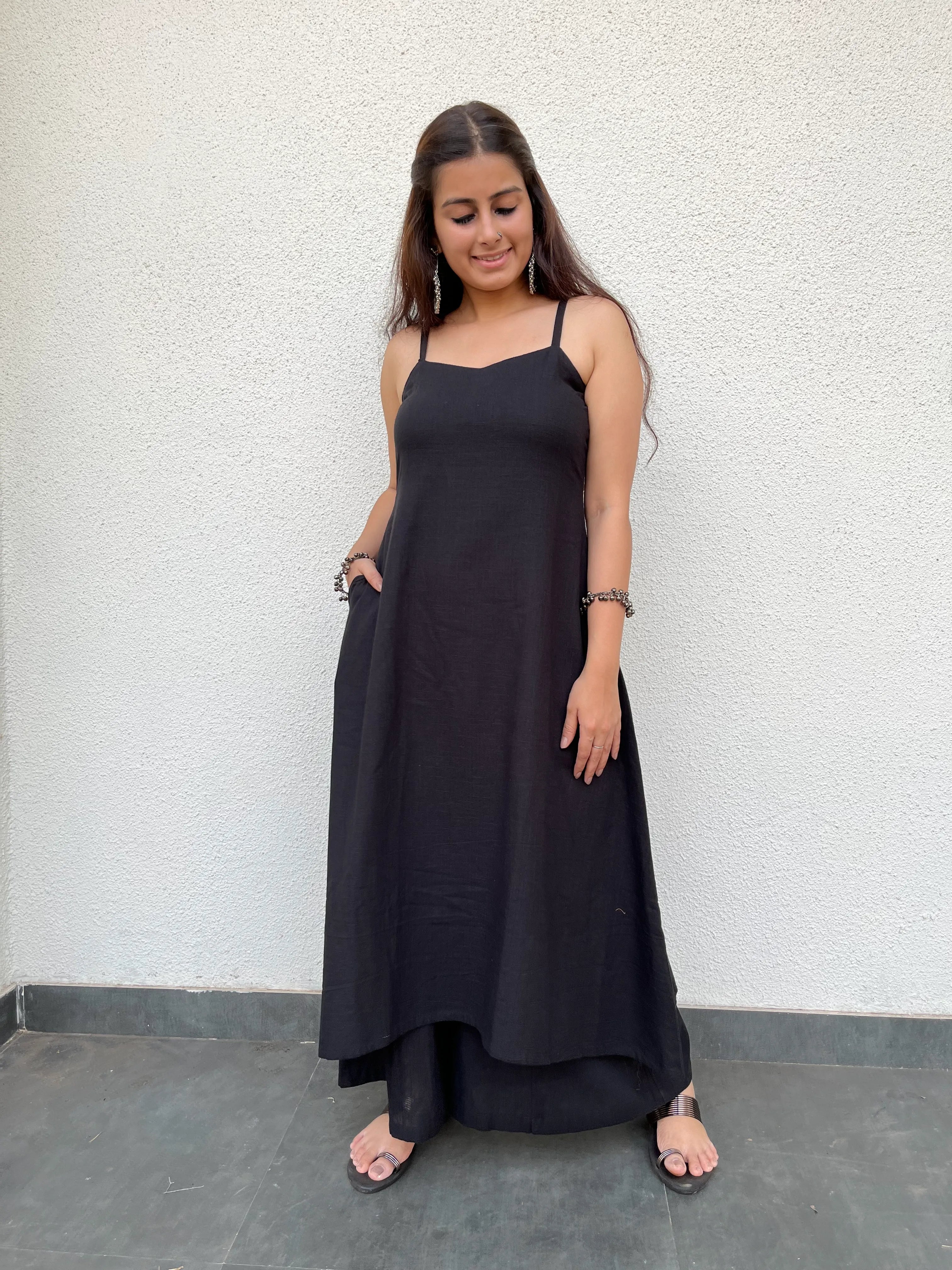 Hosanna Kurta with Black Palazzo
