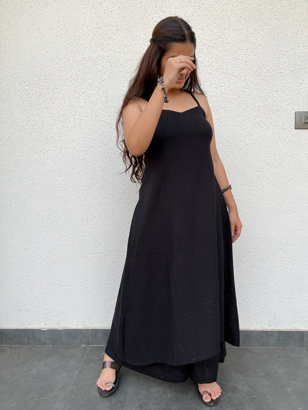 Hosanna Kurta with Black Palazzo