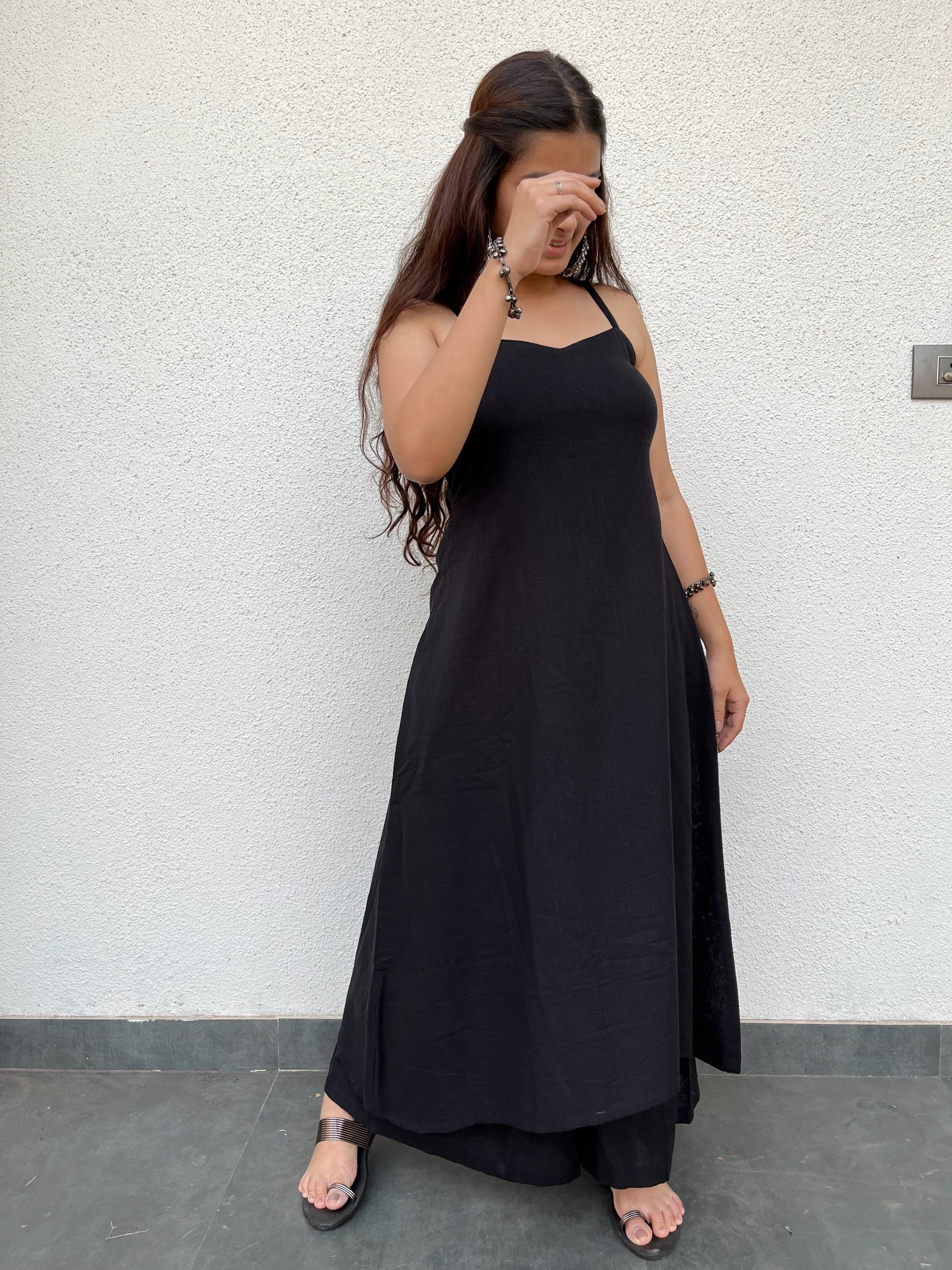 Hosanna Kurta with Black Palazzo