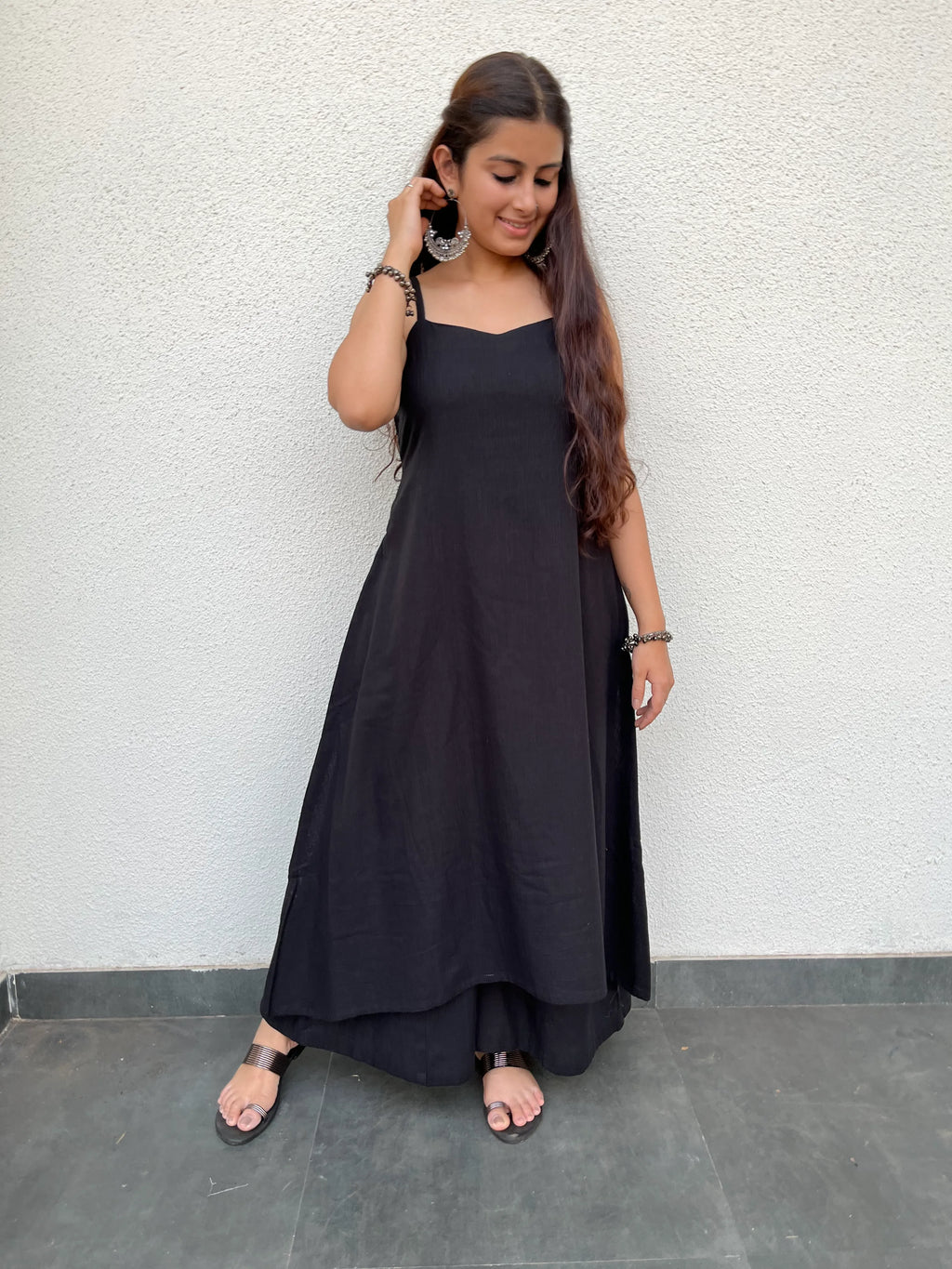 Hosanna Kurta with Black Palazzo