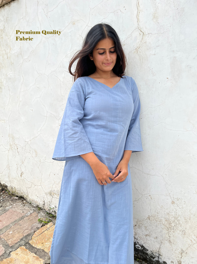 Maayaa suit set in Light Blue