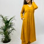 Rooh Kurta with Mustard Palazzo