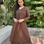 Rooh Kurta with Coffee Brown Palazzo