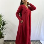 Rooh Kurta with Maroon Palazzo