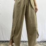 Beige Dhoti Pants