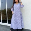 Pastel purple Angarakha Kurta