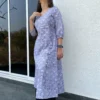 Pastel purple Angarakha Kurta