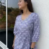 Pastel purple Angarakha Kurta