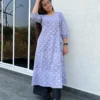 Pastel purple Angarakha Kurta