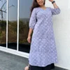 Pastel purple Angarakha Kurta