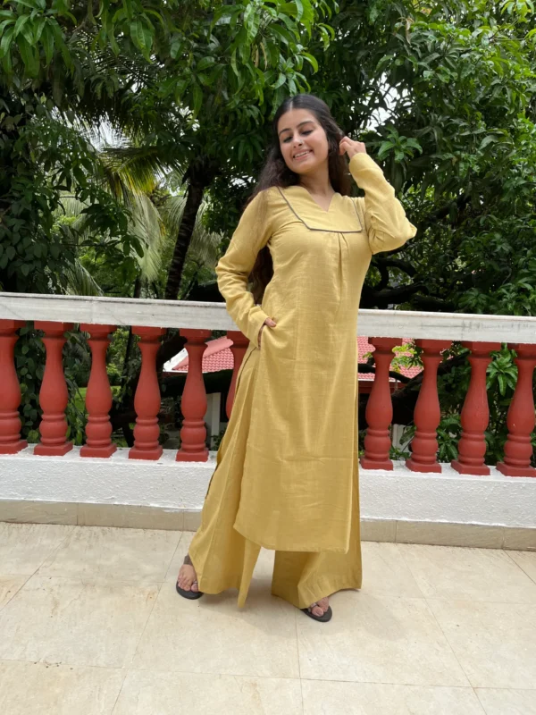 Daffodil Kurta with Palazzo