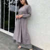 Grey Gher Kurta