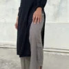 Raya black kurta with dhoti pants