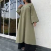 Misha Kurta in muted green with pocket