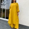 Afeemi's Lemon yellow suit set