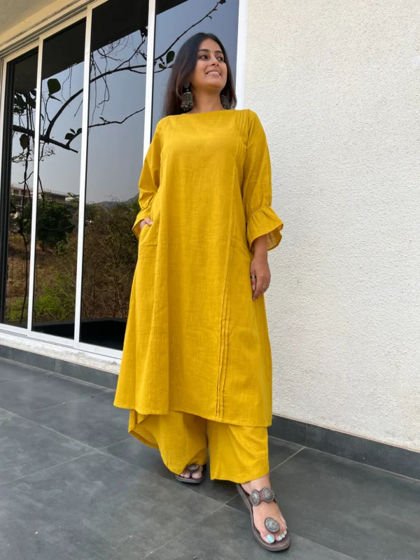 Afeemi's Lemon yellow suit set