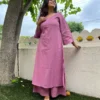 Maayaa Suit set in Mauve