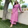 Maayaa Suit set in Mauve