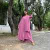 Masakali Suit set with Dupatta in Mauve