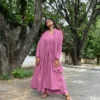 Masakali Suit set with Dupatta in Mauve