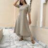 Stuti kurta with Dhoti pant in Beige