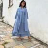 Maayaa Suit set with Dupatta in Light blue