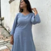 Maayaa Suit set in Light blue