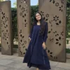 Navy Blue formal kurta