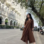 Dark Mocha brown Angarakha Kurta